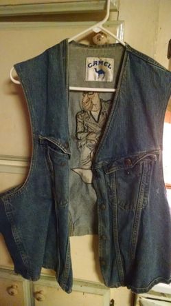 Joe camel Jean vest
