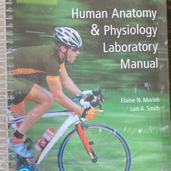 Anatomy And Physiology Lab And Text Book For Sale