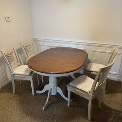 Dining Table With Four Chairs 