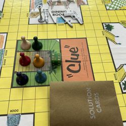 Vintage CLUE Detective Board Game