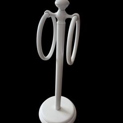 Metal Fingertip Towel Holder for Bath Vanity Countertop