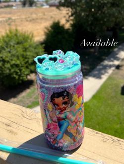 16oz tumbler Snow Globe