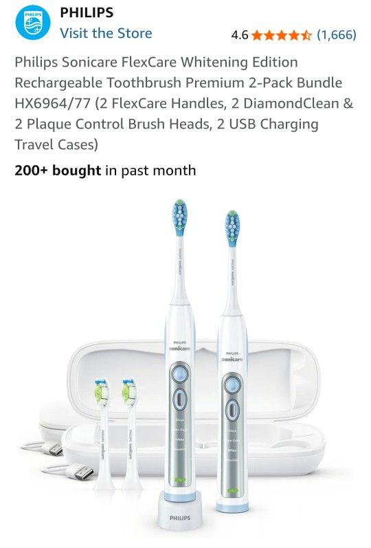 Philips Sonicare FlexCare Whitening Edition HX6964/77