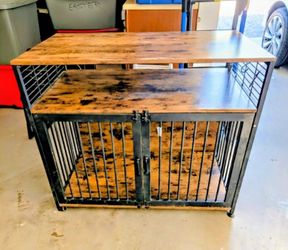 Large Furniture-Style Indoor Dog Crate 🐾
