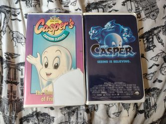 Casper the ghost VHS lot