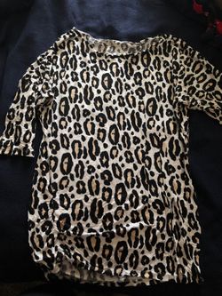 Leopard blouse