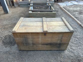 Old large trunk