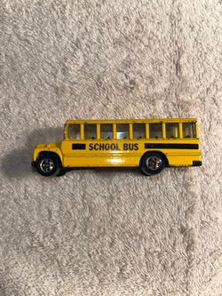 Vintage Hot Wheels Yellow School Bus