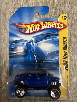 New Mattel 2007 Hot Wheels Blue Hummer H2 SUT Toy