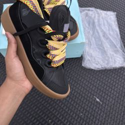 Landon Curb Sneakers Black Gum