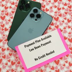 256GB Apple IPhone 13 Pro Unlocked - Payment Plan Available For As Low As $25