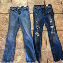 Women’s Holllister Size 9R Boot Mid Rise $15 For Both 