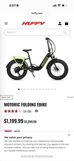 Huffy Motoric Folding Electric Bike