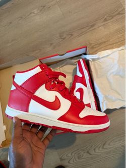 Brand New University Red Nike Dunks - $60