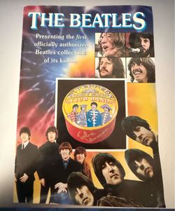 The Beatles Music Boxes Advertisement Booklet The Franklin Mint 1994 Collectable