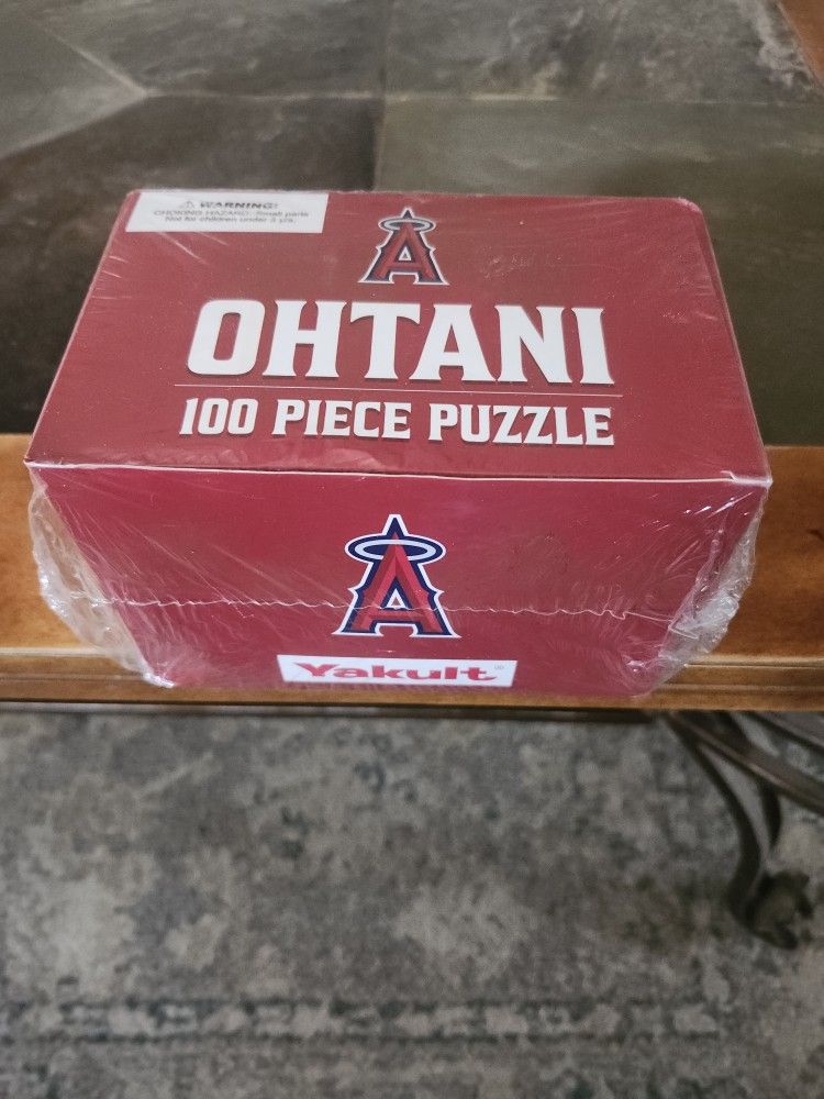 Ohtani Angels 100 Piece Sealed Puzzle (2023) stadium giveaway.