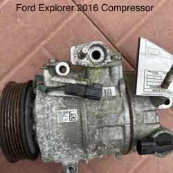 Ford Explorer 2016 AC Compressor. 
