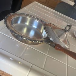 Cazuela Vintage De Plata