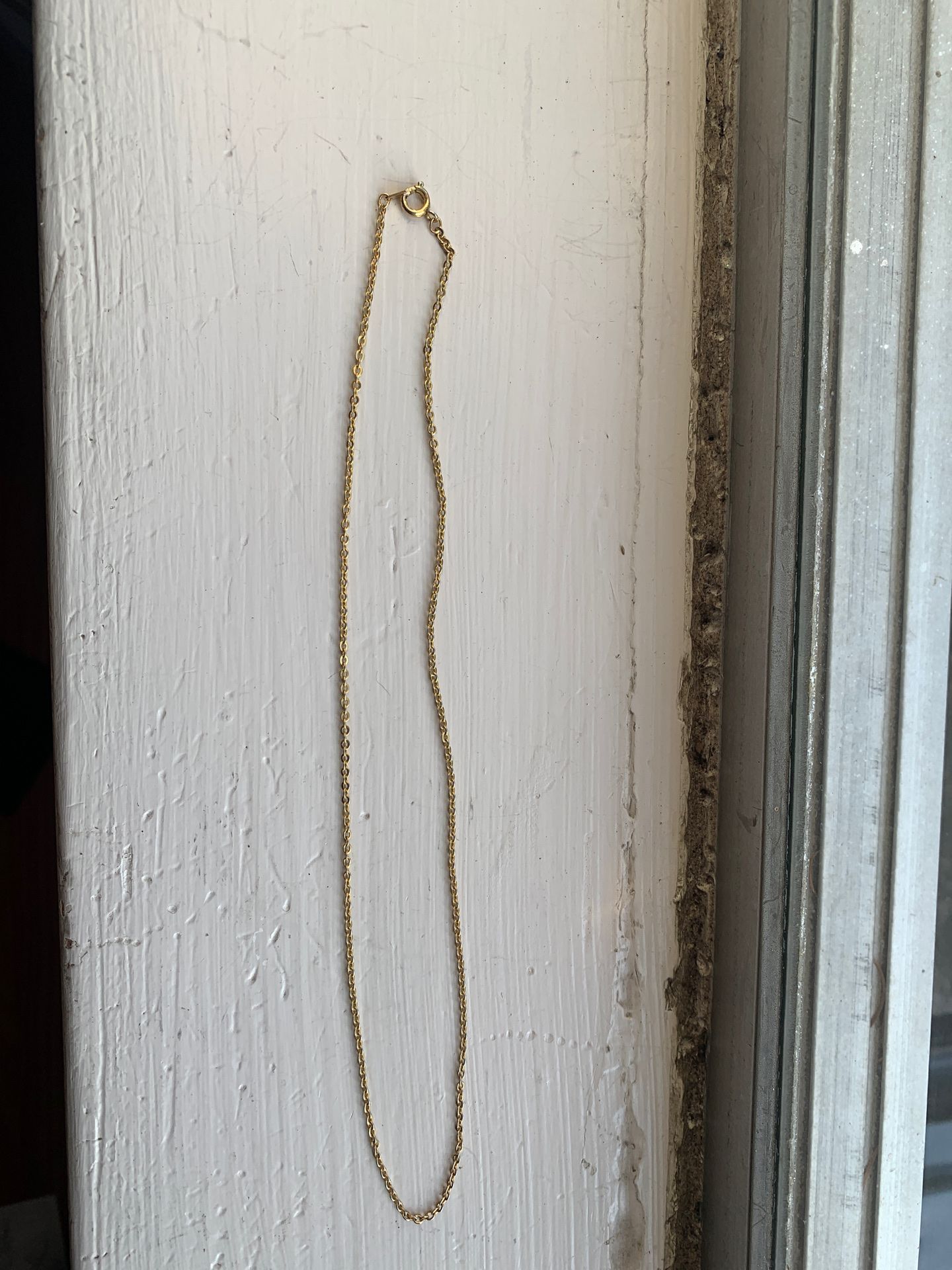 Gold filled necklace