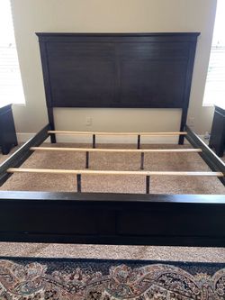 King size bed frame