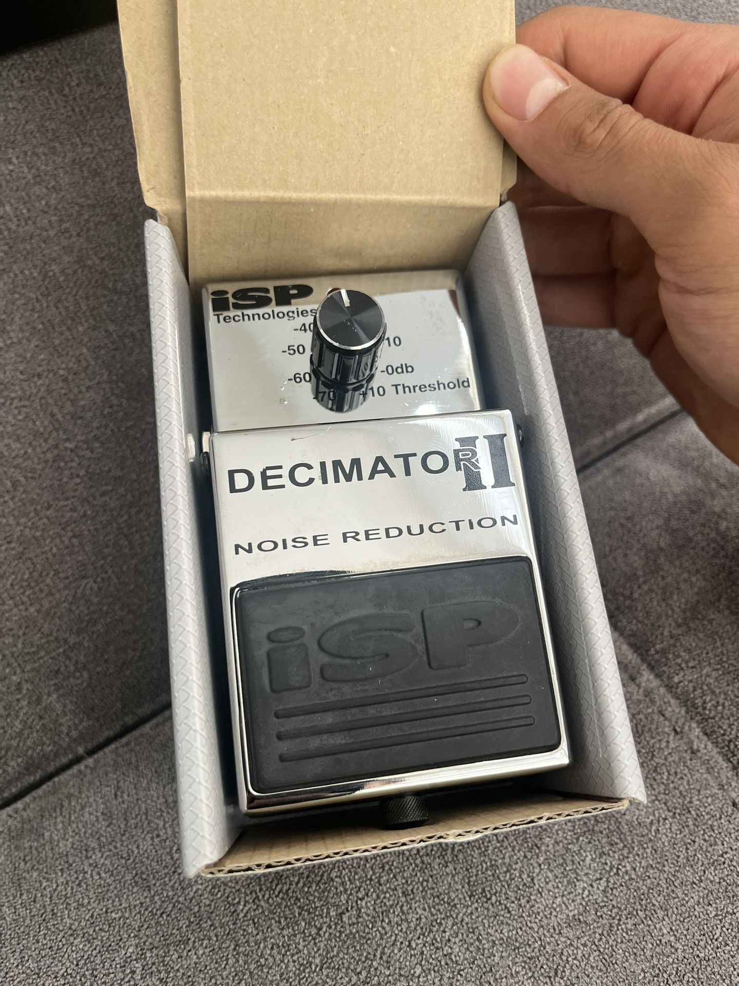 ISP Decimator II Noise Gate Guitar Effects Pedal