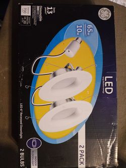 GE LED warn white 65w