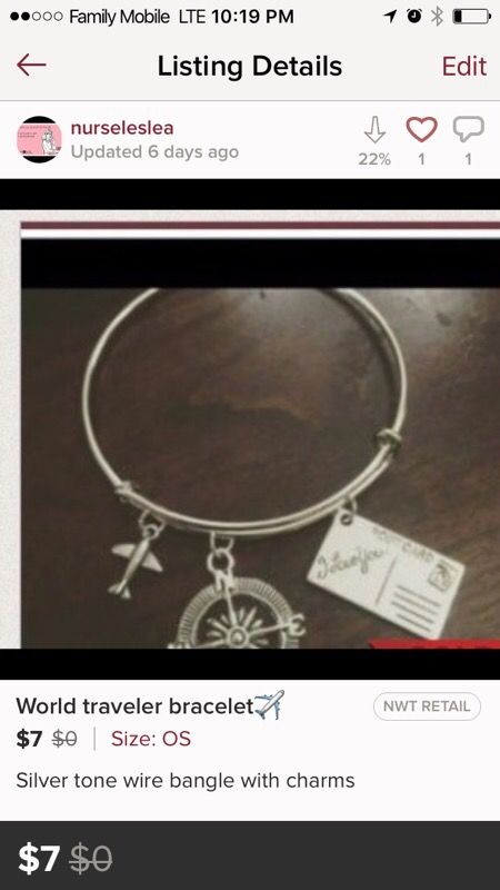 Traveler bracelet