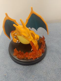 Charizard Pokémon Figure with Flame Base