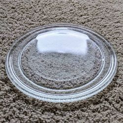 9-5/8" microwave oven glass turntable rotating spinning replacement plate platter tray disc platform