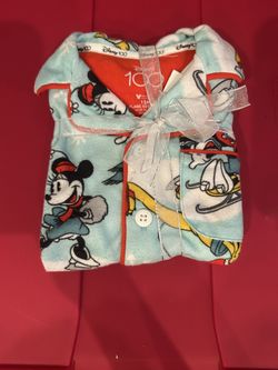 Disney Retro Style Mickey Mouse & Friends Matching 2pc Pajama Set