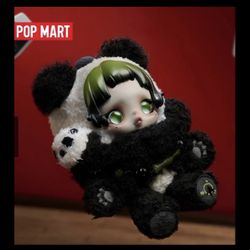 Pop Mart SkullPanda Lazy Panda Plush Doll Pendant