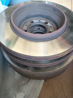 2004 - 2014 VOLVO XC90 GOOD SET OF BRAKE ROTORS, FRONT AND REAR, GERMANY