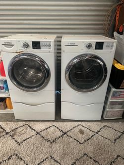 BOSCH WASHER DRYER SET