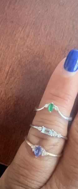 3 14k rings