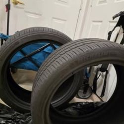 2 used Michelin tires for sale