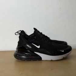 Nike Air Max 270 Black White Sneakers AH8050-002 Men’s Size 10