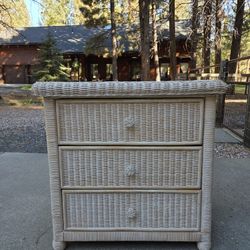 Wicker Dresser