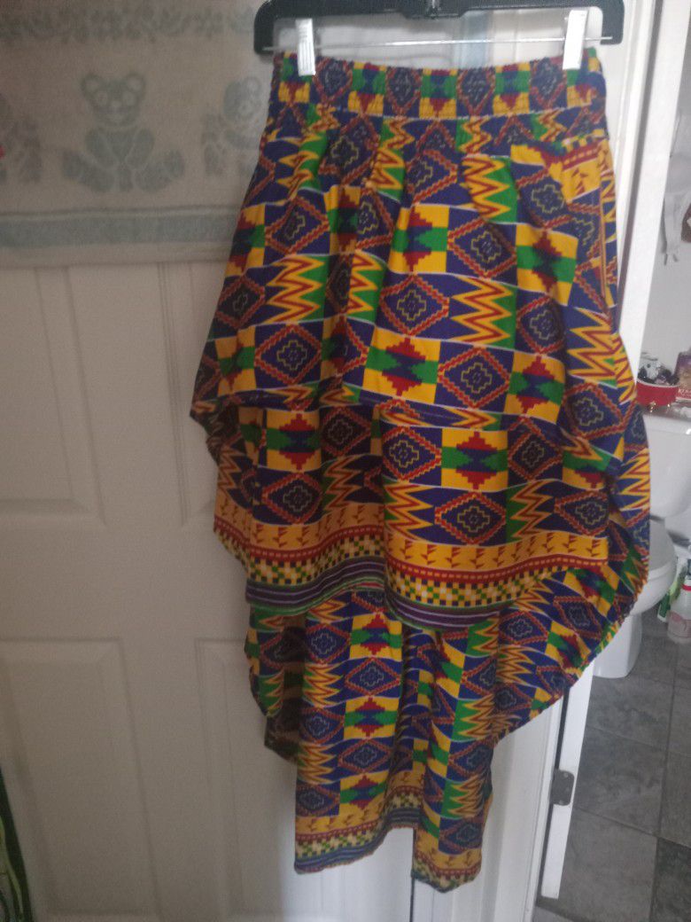 Skirt Long At The Back Short At The Front With Pockets Size S Good Condition Pickup Only Cash 