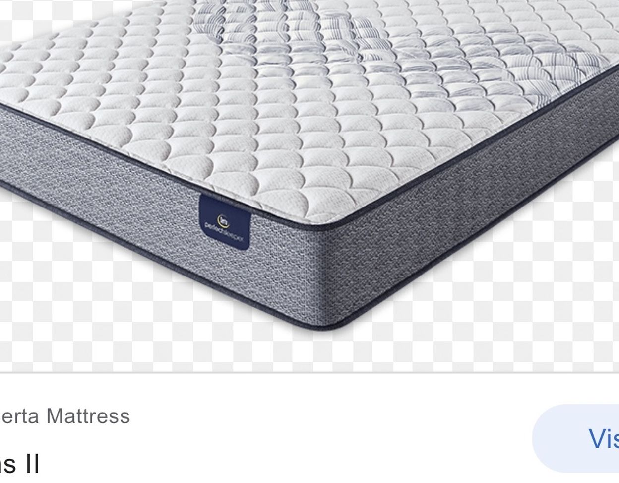 Queen Serta Mattress and Boxspring