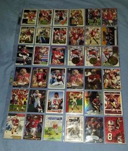 63 - Steve YOUNG 49ers Cards - San Francisco BRIGHAM YOUNG Cougars