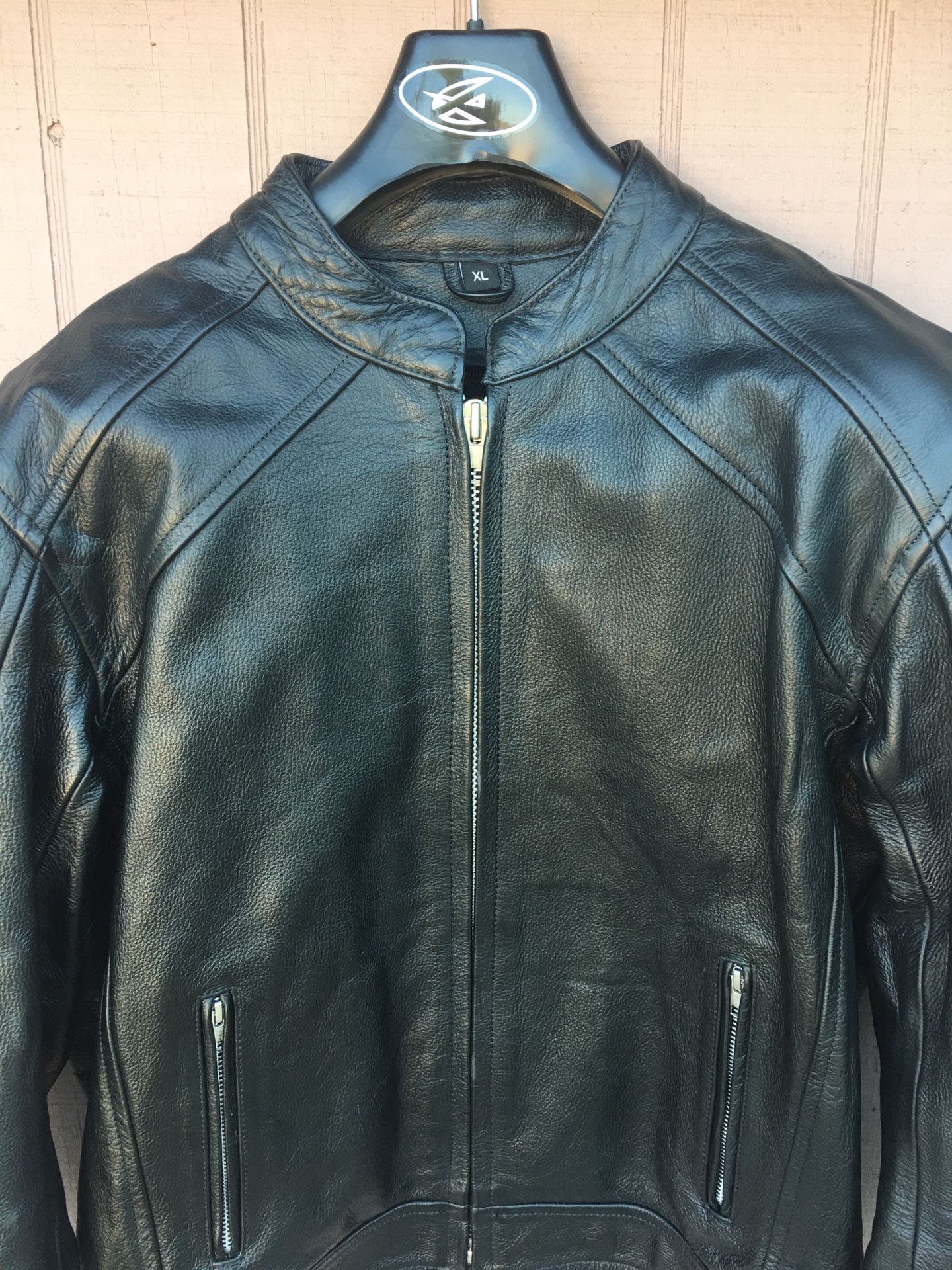 AGV Classic Leather Motorcycle Jacket
