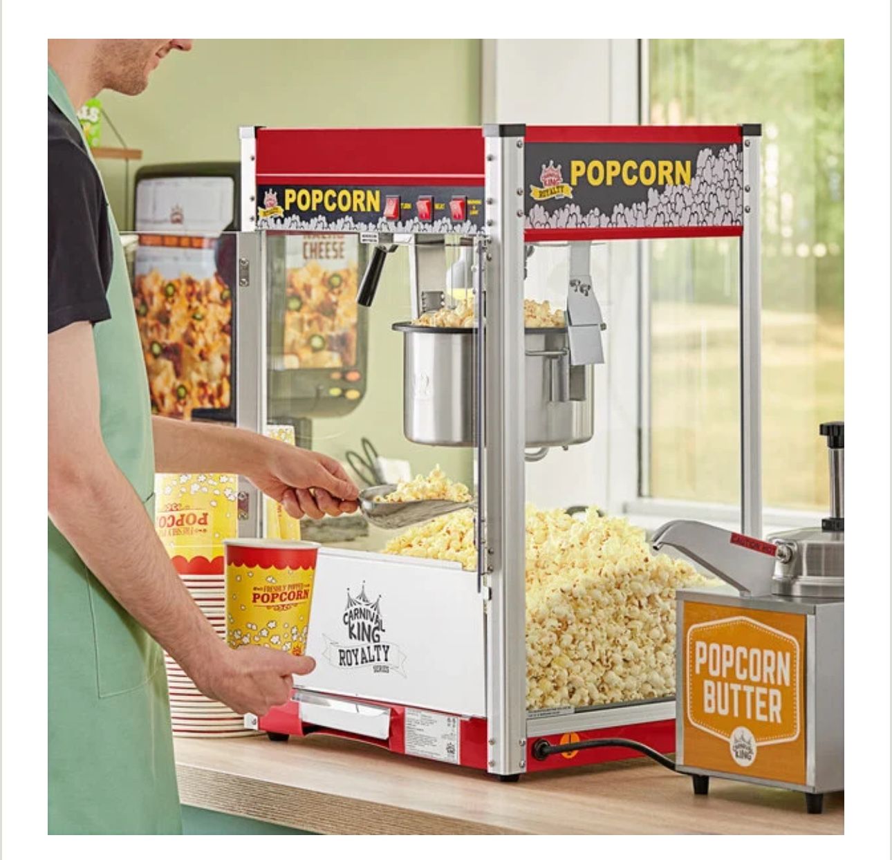 Carnival King Royalty Series Popcorn Machine