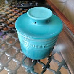 Le Creuset Turquoise Butter Bell
