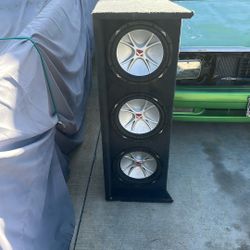 3 12inch Kicker Subwoofer 