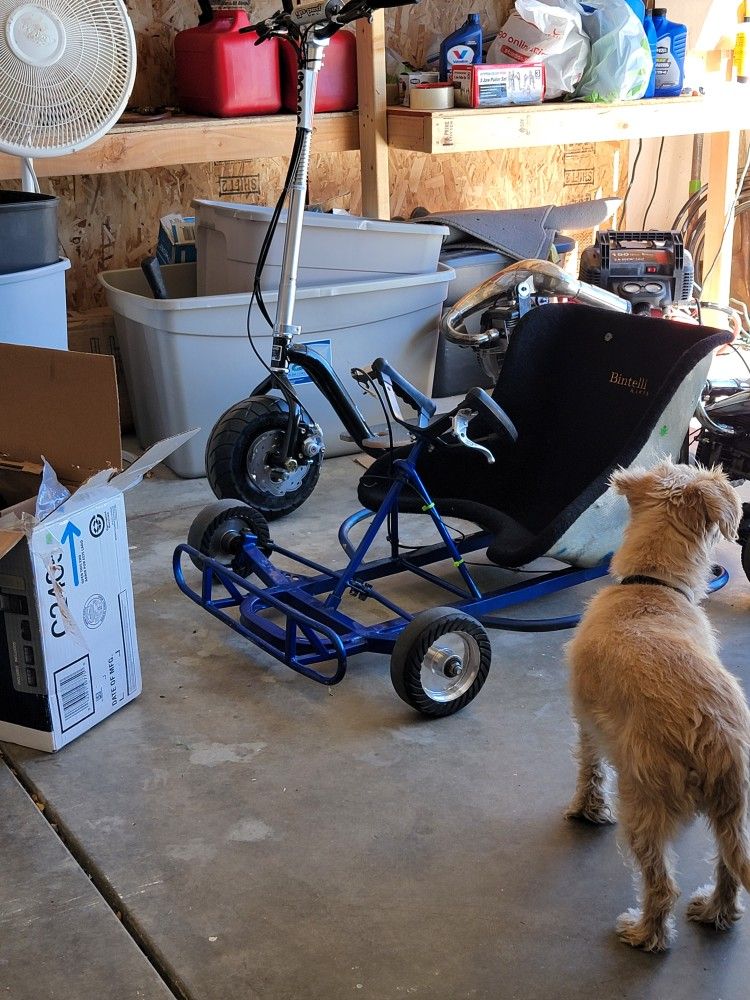 GoPed Go Quad Live Axle Chain Drive G290RC Goped Go Ped Bladez Uberscoot Evo Powerboards