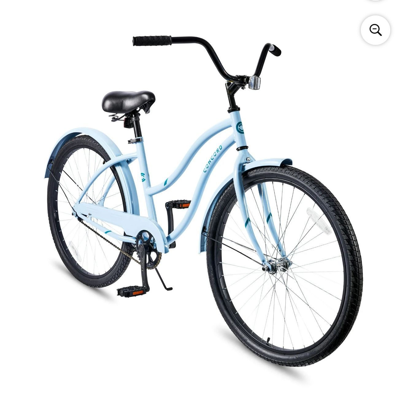 26" Concord Pacifica Cruiser Bicycle, Fits Riders 5'2" - 5'10"+, Adult, Unisex, Light Blue  $100