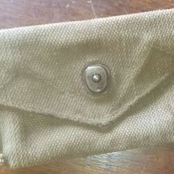 Vintage US Army World War II Medical Pouch