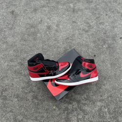 Jordan 1 Patent Bred Size 11 Men OG All Brand New