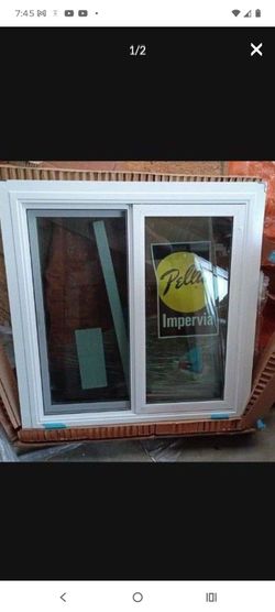 34x35 retro fit window 4Available aluminum clad white Pella thermostat serie Impervia