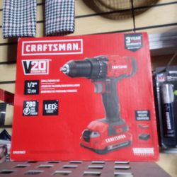 craftsman v20 drill 13 mm 3 year warranty